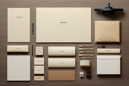 商務(wù)文件與辦公用品VI樣機效果圖的攝影圖下載指南